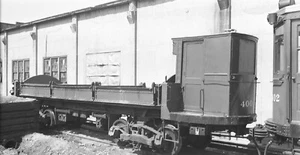 25C290 NEG 1963 PHILADELPHIA & WESTERN RAILWAY WORK DUMP CAR #400 - Picture 1 of 1