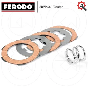 KIT FRIZIONE FERODO FCS05782S 3 DISCHI + MOLLA PER VESPA 50 PK XL RUSH - Foto 1 di 2