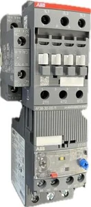 10HP MOTOR STARTER 208V 3 Phase 1NO/1NC 24VDC Coil ABB AF38-30-11-11 EF45-45 - Picture 1 of 3
