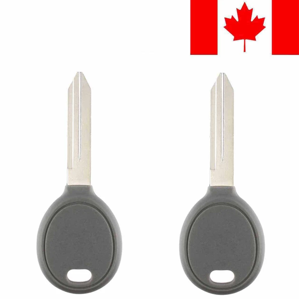 2x New Replacement Keyless Transponder Key Y160-PT For Chrysler Dodge Jeep — 第 1/1 张图片