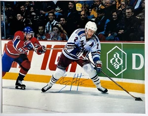 Brian Leetch HHOF New York Rangers Signed Autographed 16x20 Photo - Picture 1 of 6