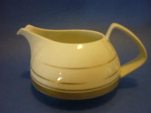 Rosenthal Studio-Line Dynamic Gold Gravy Jug Sauce Boat Sauciere NEW - Picture 1 of 1