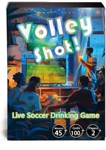 Volley Shot-Live Soccer Drinking Game - Picture 1 of 5