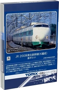 TOMIX N Gauge JR 200 Series K Formation Basic Set 98860 Railway Model Train new - Picture 1 of 2