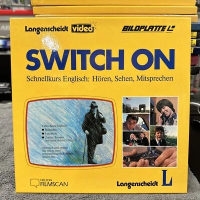 SWITCH ON - Langenscheidt - Laserdisc - Laser Videodisc - LD - Bild 1 von 4