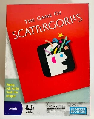 Game of Scattergories 2009 Parker Brothers 05721 for Adults NIB SEALED - Image 1 of 4