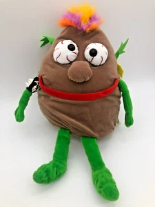 Rare Vintage 1987 Video Vegetable Telly Tater with Punk Hair and Spiked Arm Band - Picture 1 of 6