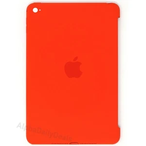 Genuine OEM Apple Silicone Case for iPad Mini 4 Tablet - Orange - Picture 1 of 4