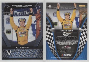 2018 Panini Victory Lane Playoff Race Winners Silver Kyle Busch #47
