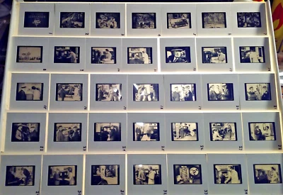 Rare Find FORD MOTORS 1930's (100) B&W Photo Slides for Training Presentation? - Image 1 of 4