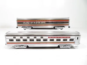 MTH 20-6122 ATSF El Capitan 60' Aluminum Sleeper/Diner 2 Car Pass. Set LN - Picture 1 of 8
