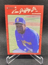 1990 Donruss Ken Griffey Jr. Double-Front Misprint #365 Craig Lefferts Back RARE