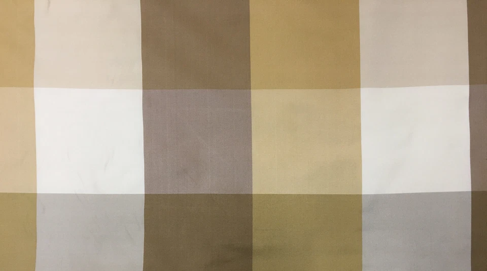 Tela Buffalo Check Imitación Seda Tela 54" Ancho para Decoración del Hogar, Muchos Colores Foto 1 de 1