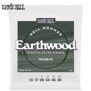 Ernie Ball 2344 Bell Bronze Earthwood Acoustic Guitar Strings Medium 13-56 - Bild 1 von 1