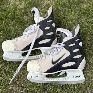 Nike Zoom Air Ice Hockey Skates Sergei Federov Tuuk Plus Blade Sz US 14 Vintage - Picture 1 of 8