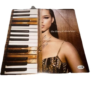 ALICIA KEYS SIGNED THE DIARY OF ALICIA KEYS ALBUM VINYL AUTOGRAPH JSA COA AUTH - Picture 1 of 4