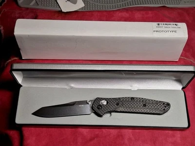  ✨PROTOTYPE✨ Benchmade🦋940D2CF *Osborne* (Carbon Fiber/D2) Brand New!  🎁 - Image 1 of 4