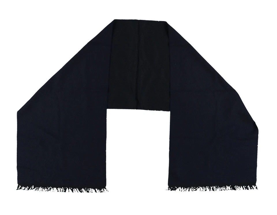 Bufanda de lana para hombre Versace Collection acento rayas flecos logotipo nueva con etiquetas Foto 1 de 1