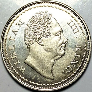 British India, 1834, East India Company, William III, 1 rupee / 90 - Picture 1 of 8