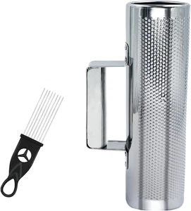 Guiro Edelstahl Instrument 8" 3" Latin Percussion Musik Shaker Instrument - Bild 1 von 12