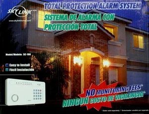 Sky Link Wireless Security Alarm Kit SC100 4 Zone System Up To A 100 Foot Range - Picture 1 of 18