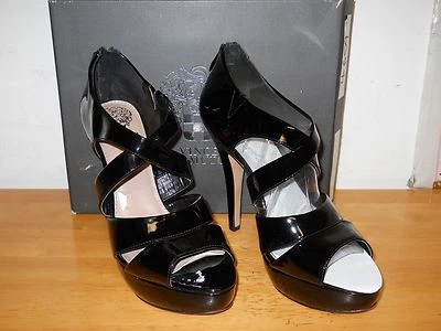 Vince Camuto New Store Display Womens Melva Black Heels 10 M Shoes NWB - Image 1 of 4