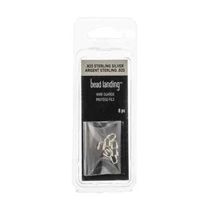0.031'' Sterling Silver Wire Guards, 8ct. by Bead Landing™ - Picture 1 of 3