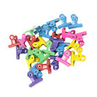 Colorful Metal Paper Clips for Office and Shop (24pcs)