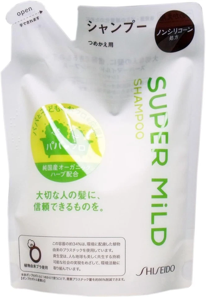 New Shiseido Super mild shampoo 400ml Refill from Japan - Image 1 of 1