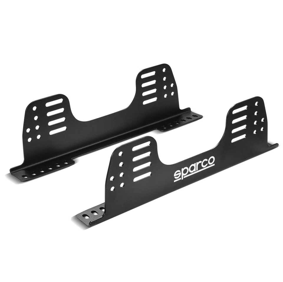 Sparco Steel Seat Side Mounts - 460mm - FIA Compliant - Race Rally Motorsport — 第 1/1 张图片