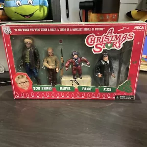 NECA A Christmas Story Figuren Box Set Scut Farkus Ralphie Randy Flick Fragile - Bild 1 von 9