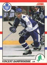 1990-91 Score Canadian Vincent Damphousse Toronto Maple Leafs #95