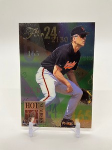 Cal Ripken Jr. 1994 Fleer Flair Hot Numbers #8 Baltimore Orioles Used