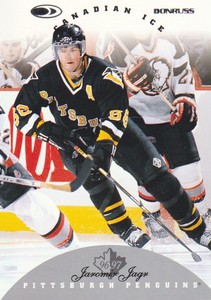 1996-97 Donruss Canadian Ice Hockey #1 Jaromir Jagr Pittsburgh Penguins