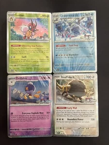Pokemon Stellar Crown Prerelease Build Battle SVP 133 134 135 136 Sealed Set - Picture 1 of 2