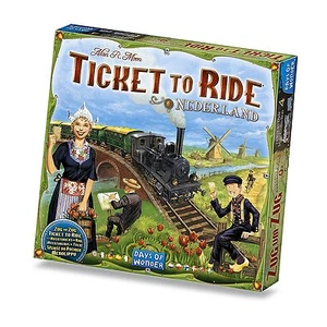 Ticket To Ride Nederland Expansion Map Collection #4 Game DOW DO7220 Netherlands - Picture 1 of 1