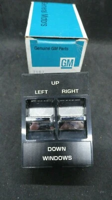 NOS 1986 1987 1988 1989 OLDSMOBILE TORONADO FRONT LEFT POWER WINDOW SWITCH  - Image 1 of 4