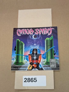 Ninja Spirit - Turbo Grafx - Manual Only **NO GAME! - Picture 1 of 4
