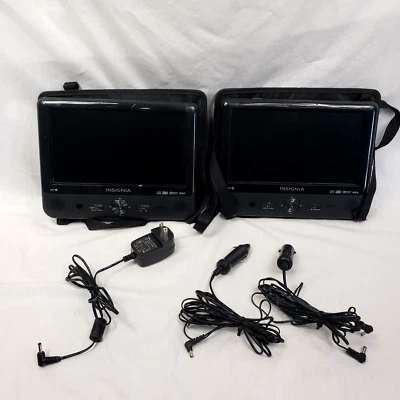 2 "Monitor AV Portátil Insignia NS-D9PDVD15 9"", Probado, Funciona Unidad A y B Funciona" Foto 1 de 4