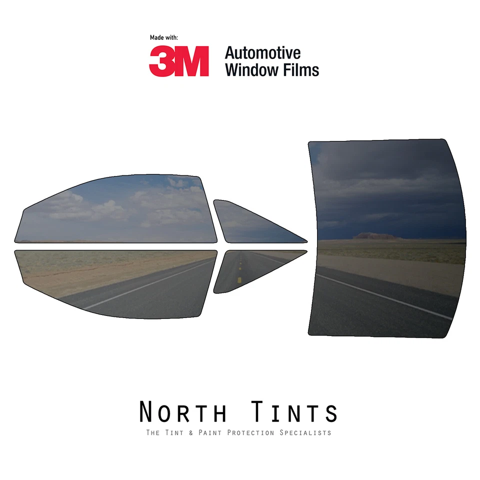 3M 彩色稳定预切窗户色调玻璃膜适用于凯迪拉克 CTS 2011-2015 Coupe — 第 1/4 张图片