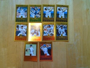 1997 (BLUE JAYS) Donruss Elite Gold Stars #128 Pat Hentgen +9 others - Picture 1 of 3