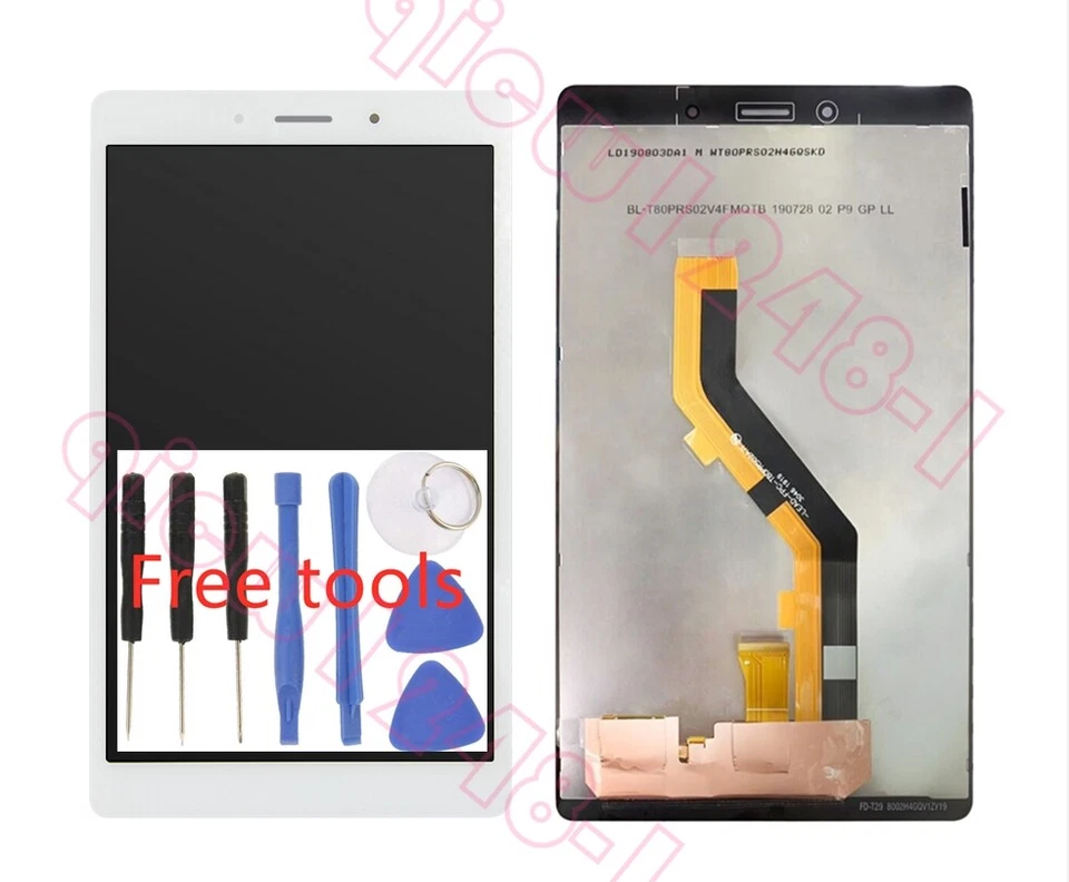 Original White For Samsung Galaxy Tab SM-T295 LCD Display Touch Screen Assembly - Image 1 of 4