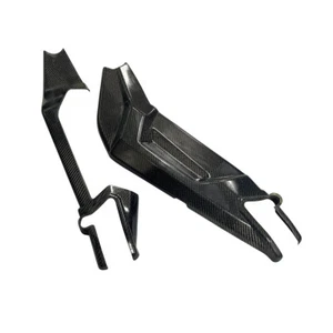 Carbon Fiber Rear Flat Fork Cover Protector Kit For Aprilia RS 660 2020-2021+ - Picture 1 of 4