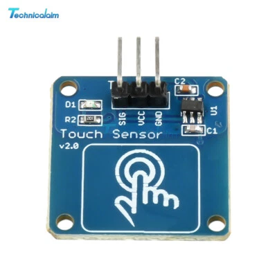 Capacitive Touch Module TTP223B Digital Touch Sensor Switch Module For Arduino - Image 1 of 4