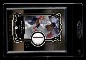 2007 SP Legendary Cuts Masterful Materials #KP Kirby Puckett - NM-MT