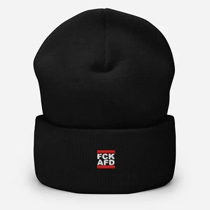 Gorro FCK AFD, gorro, anti AfD, no hay lugar para nazis, contra derecha, antifasco - Imagen 1 de 19