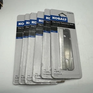 Lot Of 5 Kobalt 1-1/4 in PVC Cutter Replacement Blade 2146978 New In Package - Picture 1 of 4