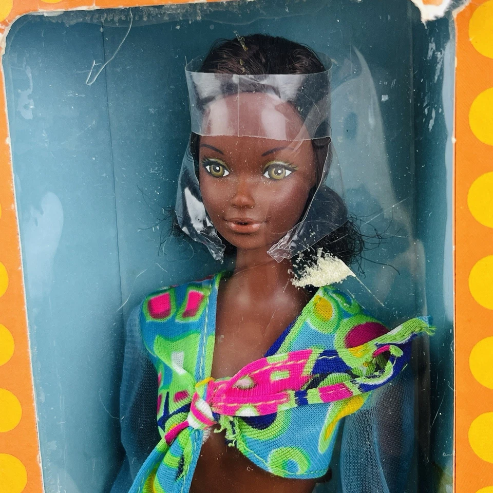 1974 Quick Curl Cara Barbie #7291 Mint In Box, See Photos Box Damaged With Shoes Foto 1 de 4