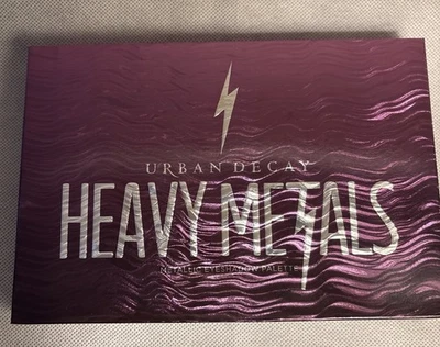 URBAN DECAY HEAVY METALS METALLIC 20 COLOR EYESHADOW PALETTE FULL SIZE NIB - Image 1 of 4