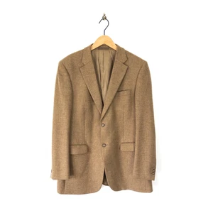 Chaqueta Blazer Brook Taverner Marrón Lana Luna Tweed - Talla 42 Larga - Imagen 1 de 20